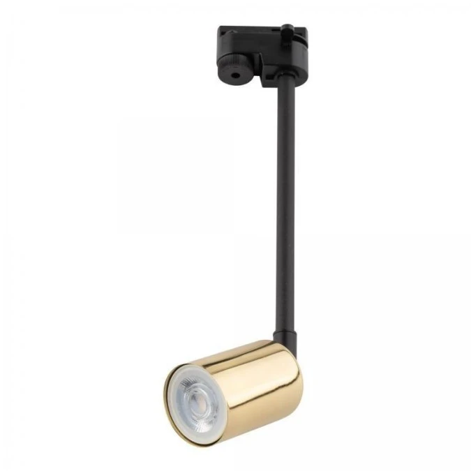 Lampa reflektor na szynę TRACER 1 obwodowy Czarny / złoty 4920 TK Lighting - obrazek 1