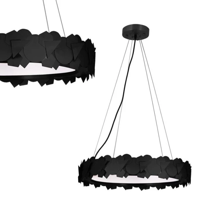 Lampa wisząca SOHO BLACK 24W LED ML6157 Milagro - obrazek 1
