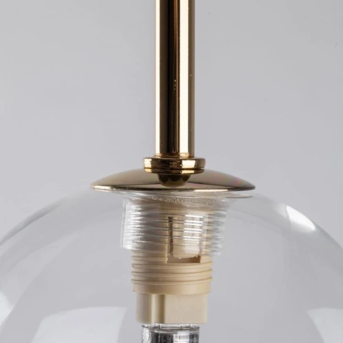 Lampa wisząca AURORA z 26 przezroczystymi kloszami na G9 wysokość 2.4m 10258 TK Lighting - obrazek 3