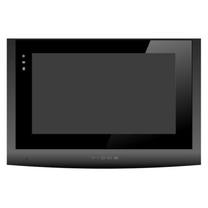 Monitor dotykowy 7 1024x600px, głośnomówiący, z pamięcią, interkom, obsługa 2 kanałów jednocześnie Vidos 2IP M200B - obrazek 1