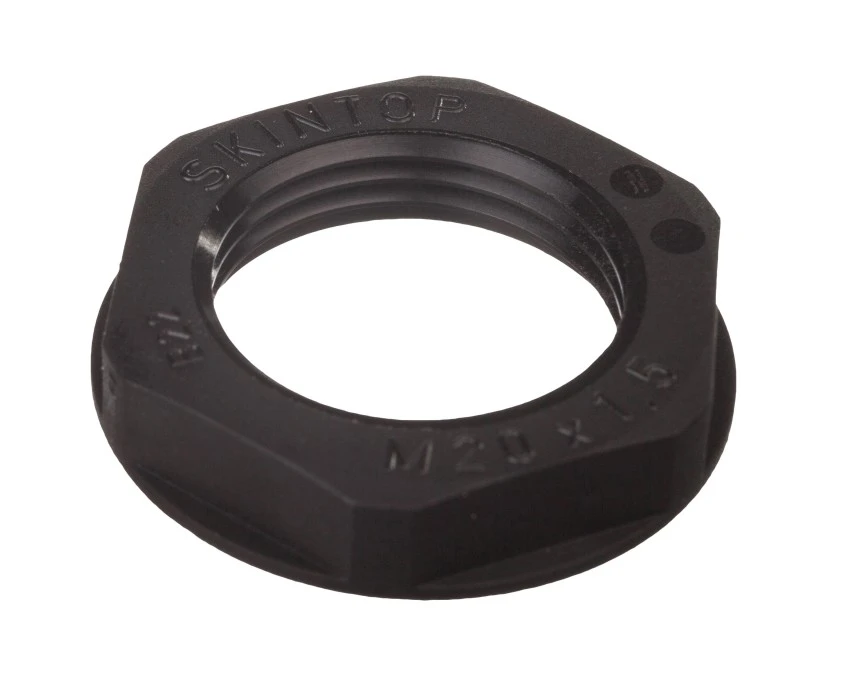 Nakrętka poliamidowa M20 SKINTOP GMP‑GL‑M 20×1,5 czarna 53119120