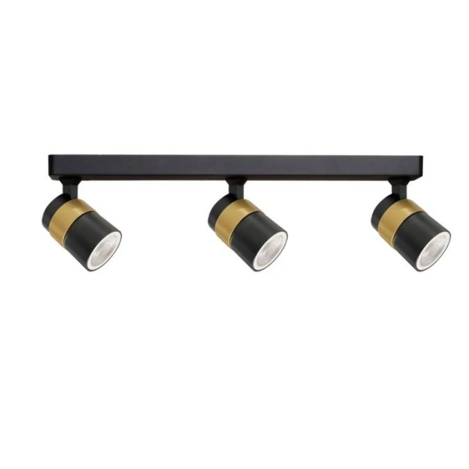 Lampa sufitowa spot Anillo 3 czarny LP‑770/3W BK Light Prestige - obrazek 1