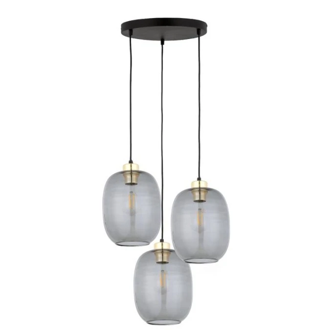 Lampa wisząca DELTA 3 ‑ punktowa Graphite 4840 TK Lighting - obrazek 1