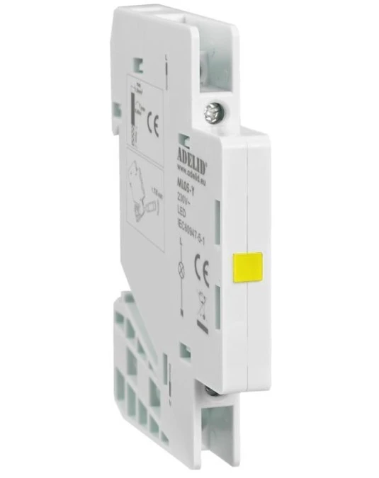 Lampka sygnalizacyjna 3‑fazowa żółta ML05‑Y - obrazek 2