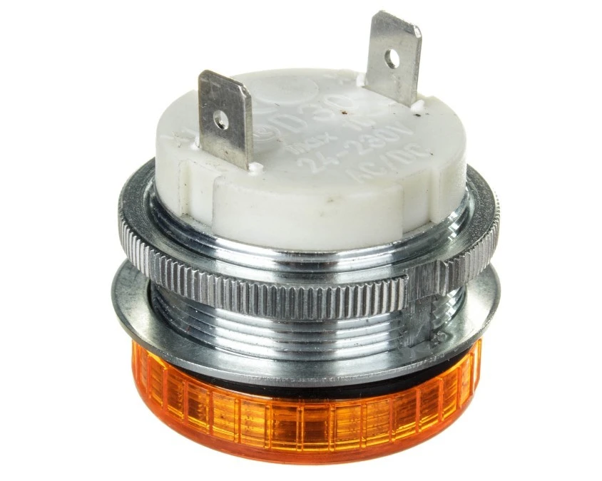 Lampka sygnalizacyjna 30mm żółta 24‑230V AC/DC W0‑LDW‑D30H G - obrazek 3