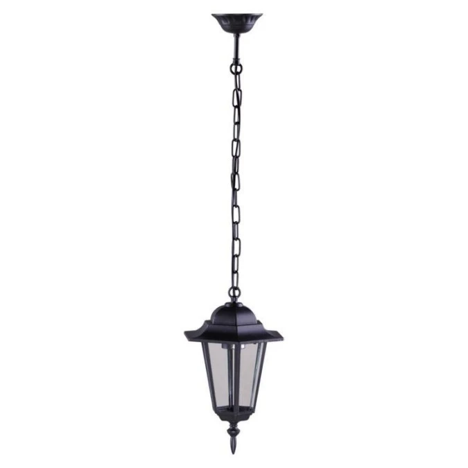 Lampa wisząca zewnętrzna STANDARD na łańcuszku , czarna IP44, gwint E27, stylizowana K‑5009H CZARNY Kaja Lighting - obrazek 1