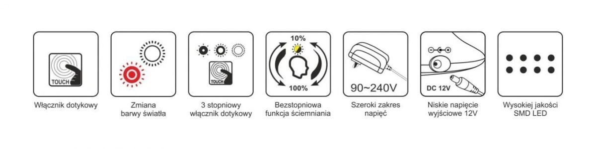 Lampka biurkowa K‑BL1153 CZARNY z serii GAJA Kaja Lighting - obrazek 3