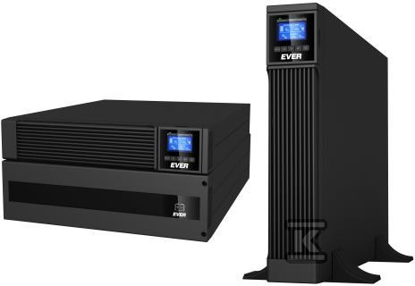 Zasilacz UPS Ever. UPS EVER POWERLINE RT PLUS 10000 (bez baterii) T/PWPLRT-1110K0/00 - obrazek 1