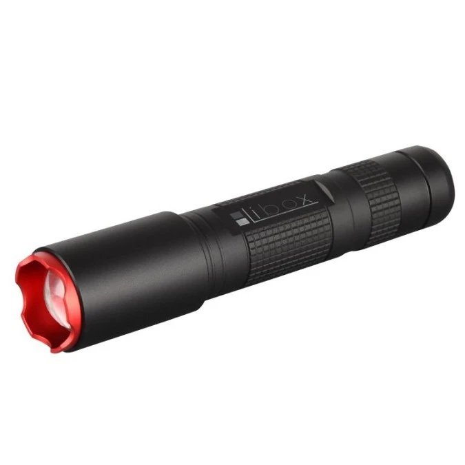Latarka akumulatorowa LED Ultra Compact 600lm ZOOM IPX4 LB0108NEW LIBOX - obrazek 1