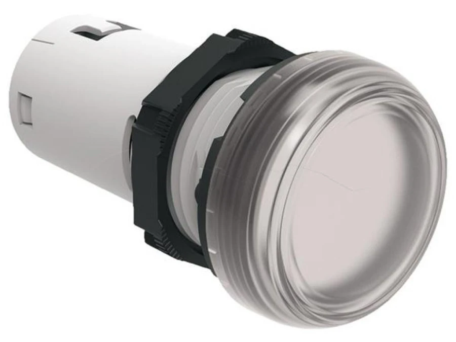 Lampka sygnalizacyjna LED jednoczęściowa biała 110…125VDC LPMLF7 - obrazek 1