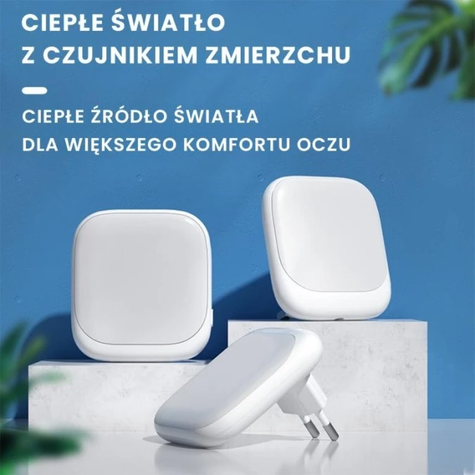 Lampka nocna wtykowa Pati 2700K EKW1439 - obrazek 3
