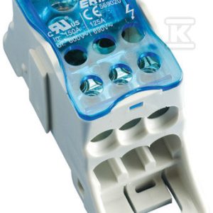 Blok dystrybucyjny jednopolowy UD 125A 569020 Blok dystrybucyjny jednopolowy UD 125A 569020