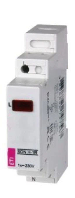 Lampka modułowa 1‑fazowy czerwony 230V LED SON H‑1R 002471550 - obrazek 1