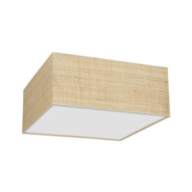 Lampa sufitowa MARSHALL WHITE / RATTAN 3xE27 MLP7485 Milagro - obrazek 1