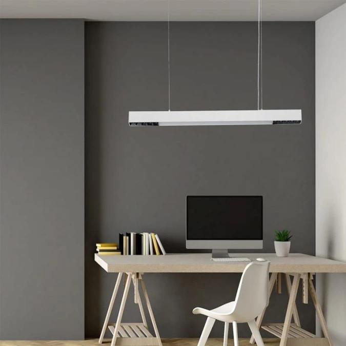 Lampa wisząca Cali M LED CCT Tuya biała LP‑1301/1P M WH Smart Light Prestige - obrazek 3