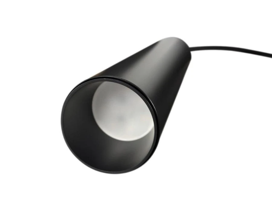 Lampa Szynowa Wisząca 30cm na GU10 Czarna Jednofazowa - obrazek 3