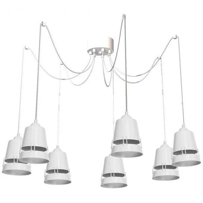 Lampa Wisząca APOLLO WHITE 5xE27 MLP775 Milagro - obrazek 1