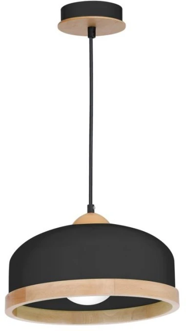 Lampa wisząca STUDIO BLACK 1xE27 MLP8851 Milagro - obrazek 1