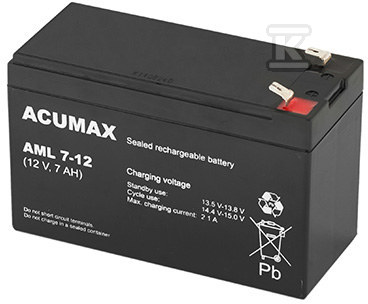 Akumulator ACUMAX AML 7-12 T/AK-12007/0110-TX