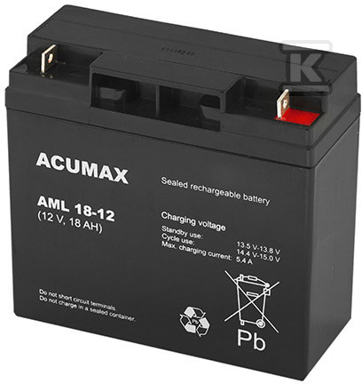 Akumulator Acumax AML 18-12 T/AK-12018/0110-TX