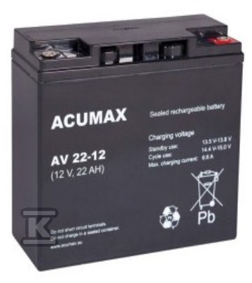 Akumulator Acumax AV 22-12 T/AK-12022/0105-TX
