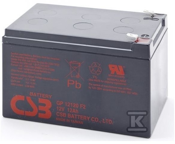 Akumulator CSB GP 12120 [12Ah] T/AK-12012/0806-T2