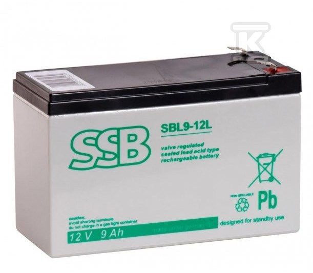 Akumulator SSB SBL 9-12L T/AK-12009/0710-T2
