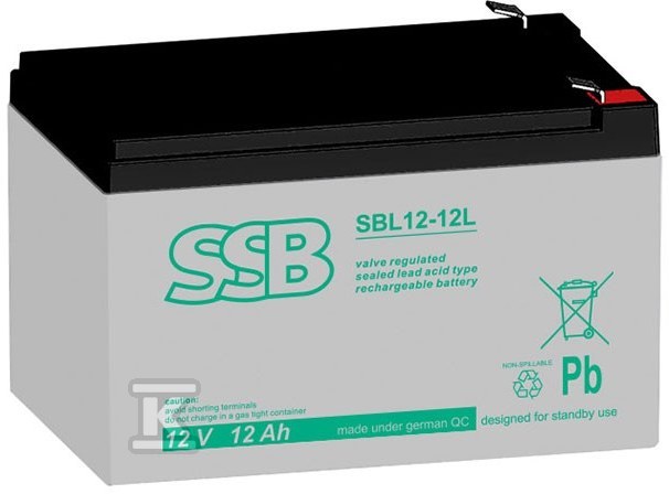 Akumulator SSB SBL 12-12L T/AK-12012/0710-T2