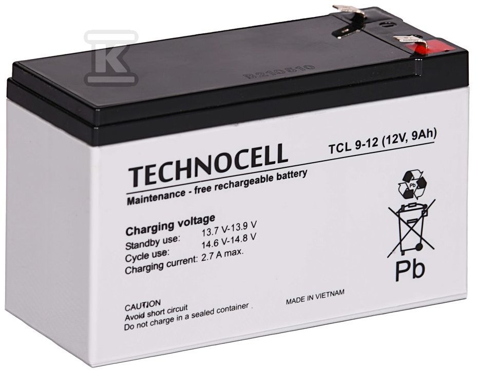 Akumulator TECHNOCELL TCL 9-12 T/AK-12009/1310-T2