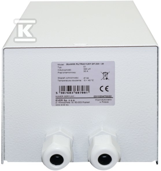 Dławik filtrujący EVER do zasilacza UZS-230V-1kW-1F DF-320/30 W/OP-ZANS-0004/00 - obrazek 2