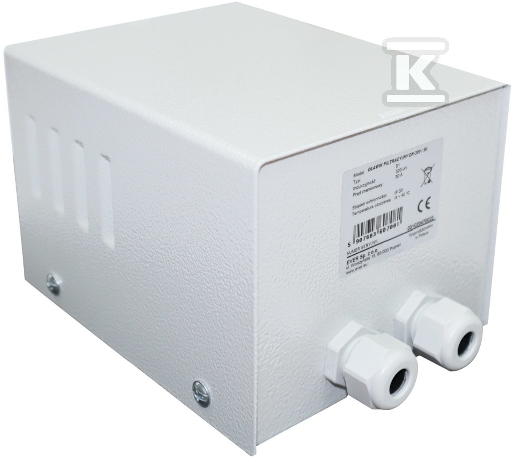 Dławik filtrujący EVER do zasilacza UZS-230V-1kW-1F DF-320/30 W/OP-ZANS-0004/00