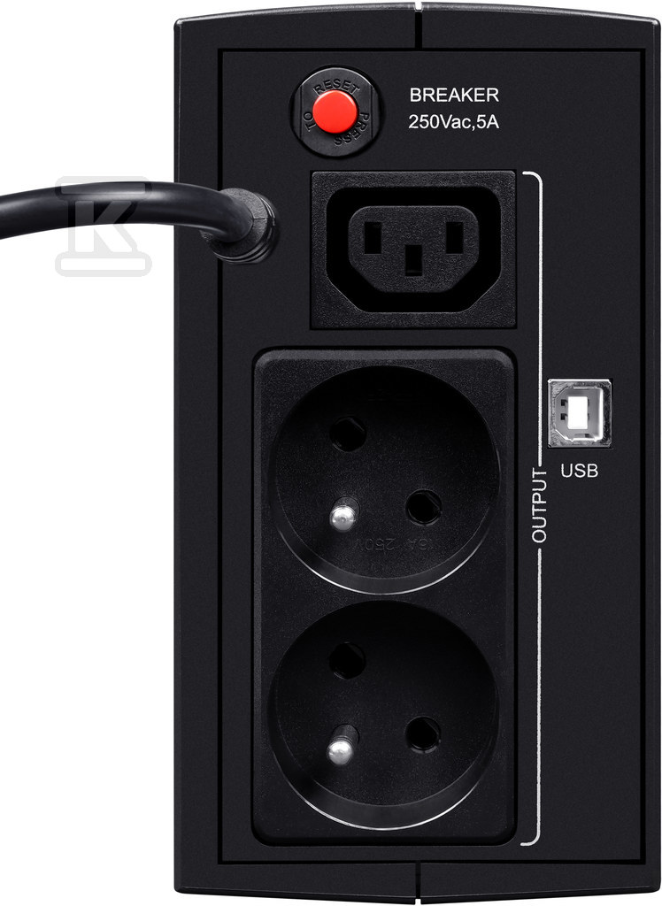 Zasilacz UPS Ever. UPS Ever Duo 550 PL avr usb T/DAVRTO-000K55/01 - obrazek 2