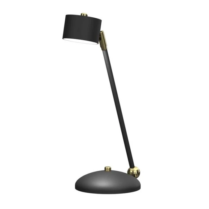 Lampka biurkowa ARENA BLACK/GOLD 1xGX53 MLP7764 Milagro - obrazek 1