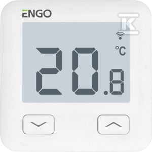 Regulator temperatury internetowy ENGO E10-W podtynkowy, biały, 230V 932312902