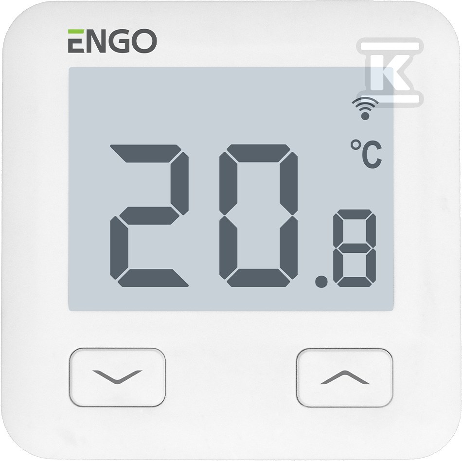 Regulator temperatury internetowy ENGO E10-W podtynkowy, biały, 230V 932312902 - obrazek 1