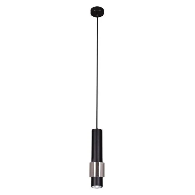Lampa wisząca tuba NIKOS czarna w stylu industrialnym na GU10 K‑4713 Kaja Lighting - obrazek 1