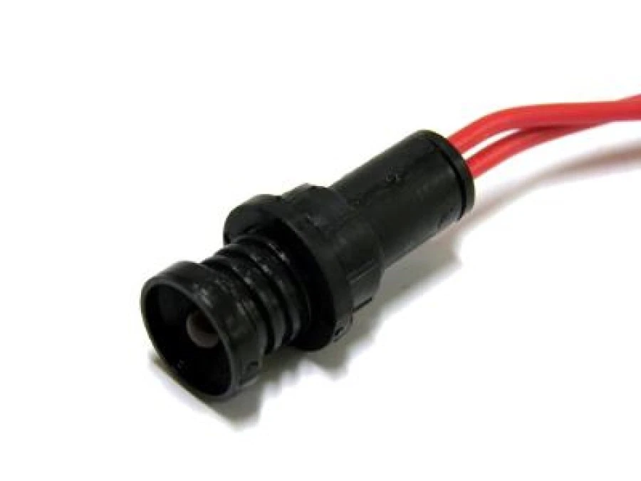 Lampka LED czerwona 230V AC/DC (klosz 5mm) - obrazek 1