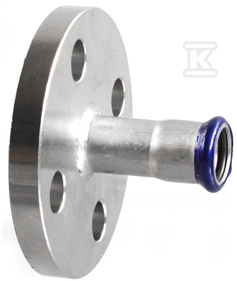 Kołnierz - końcówka zaprasowywana 15 INOX STEEL IZKO-15 - obrazek 1