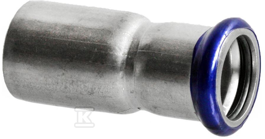 Nypel redukcyjny zaprasowywany 22×18 INOX STEEL IZMR-2218 - obrazek 1