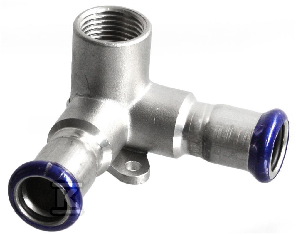 Trójnik ustalony GW 15-Rp 1/2" INOX STEEL IZTNRW-1512 - obrazek 1