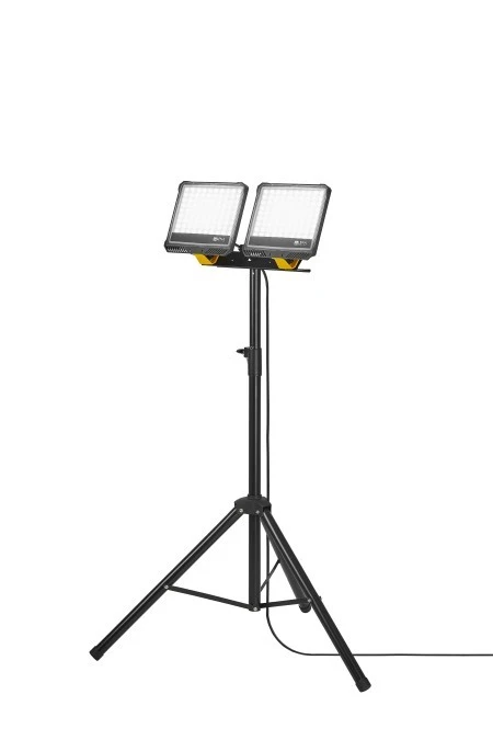 Lampa robocza / naświetlacz budowlany zestaw opraw FLATO L na stojaku 9200lm 840 IP54 II kl. 3m wt.UNI‑SCHUKO 622359 - obrazek 2