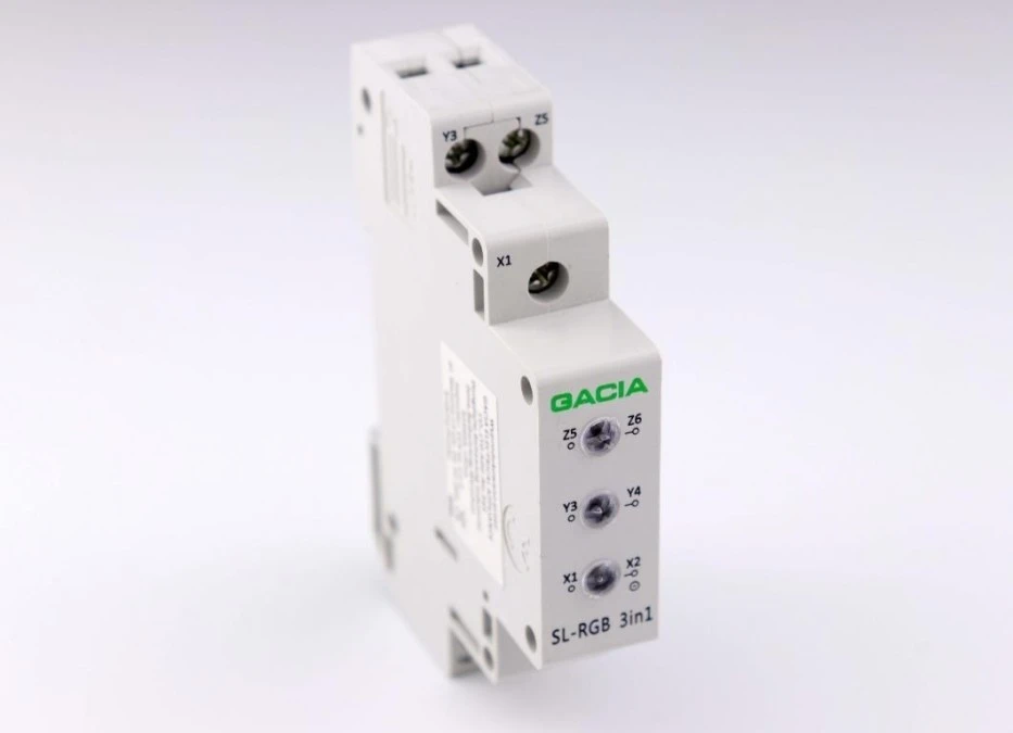 Lampka kontrolna 3‑fazowa 230V 3‑kolorowa / SL‑RGB - obrazek 2
