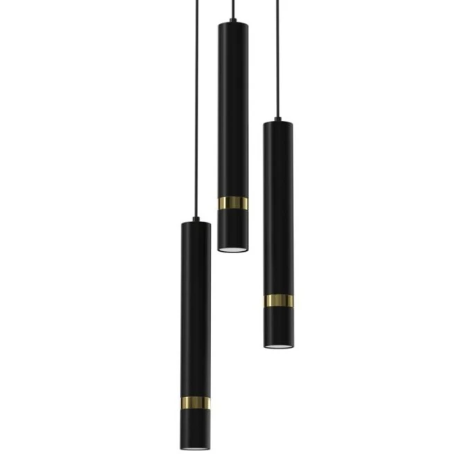 Lampa wisząca JOKER BLACK/GOLD 3xGU10 MLP8918 Milagro - obrazek 2