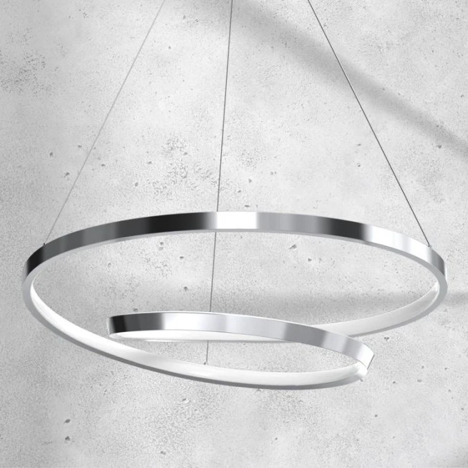 Lampa wisząca LUCERO CHROME 48W LED ML7949 Milagro - obrazek 3