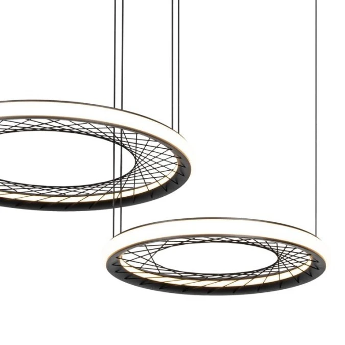 Lampa wisząca NEST 77W LED 61+41cm ML0525 Milagro - obrazek 2