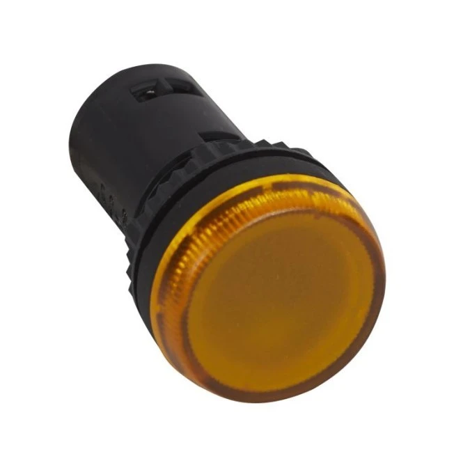 LAMPKA MONO LG 230V ŻÓŁTA OSMOZ LAMPKA SYGNALIZACYJNA LED IP69, ŻÓŁTA 230 V AC 024614 - obrazek 1