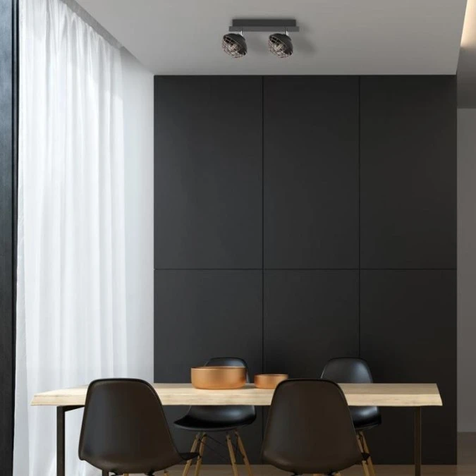 Lampa sufitowa LOGAN 2xE14 ML4610 Milagro - obrazek 3