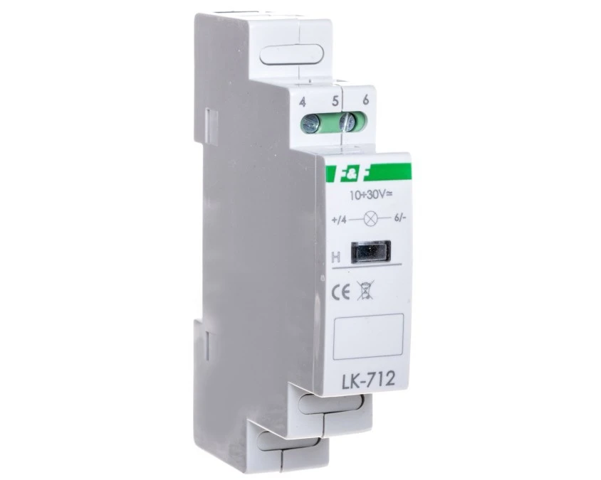 Lampka modułowa 1‑fazowa niebieska LK‑712B‑10‑30V - obrazek 1