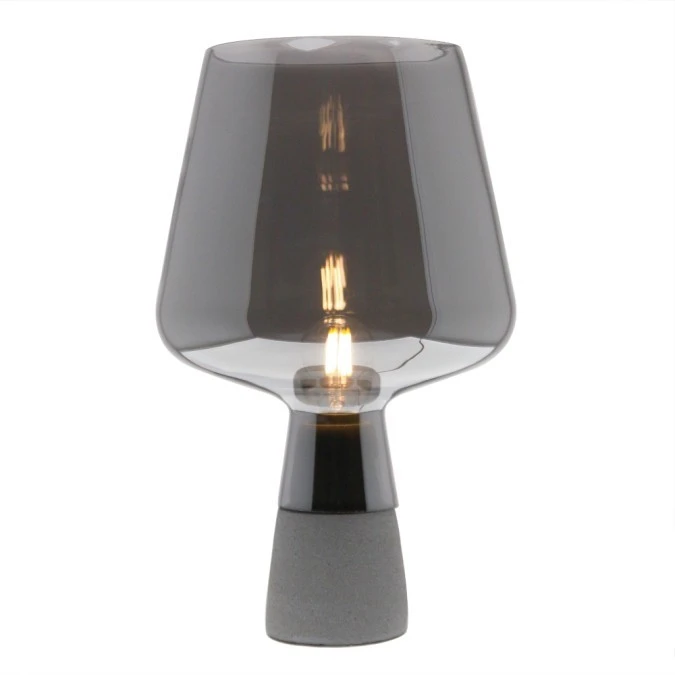 Lampa stołowa Abigali Goblet Smoky, ABIGALI‑TLS‑E14 - obrazek 1