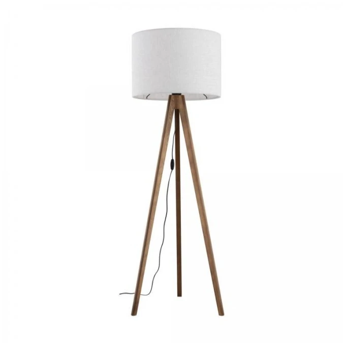 Lampa podłogowa drewniane nogi kolor orzech GRAND 16004 TK Lighting - obrazek 1